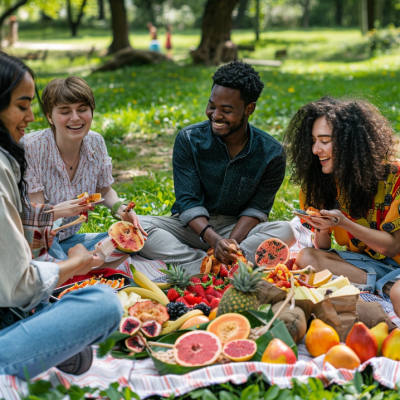 1. Living Nutrition - eat from the living trees